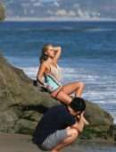 Brennah Black in Swimsuit for 138 Water Photoshoot in Malibu