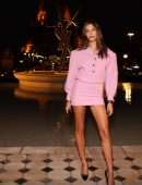 Hailey Baldwin Bieber at Saint Laurent Spring/Summer 2023 Show in Paris