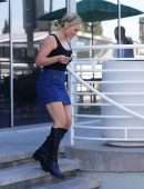 Hilary Duff Out and About in Los Angeles