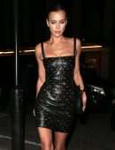 Irina Shayk at Burberry Aftershow Party in London