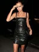 Irina Shayk at Burberry Aftershow Party in London