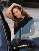 Katharine McPhee Leaving Craig’s in West Hollywood