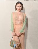 Maude Apatow and Iris Apatow at FENDI Fashion Show in New York