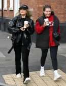 Molly Mae Hague Out with a Friend in Manchester
