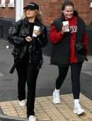 Molly Mae Hague Out with a Friend in Manchester