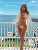 Natalie Alyn Lind Photoshoot in White Bikini