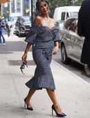 Nicole Scherzinger Heading to the Sherri Shepherd Talk Show in NYC