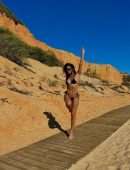 Nicole Scherzinger Booty in a Tiny Thong Bikini