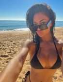 Nicole Scherzinger Booty in a Tiny Thong Bikini