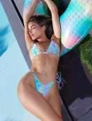 Olivia Culpo Photoshoot for Solo Mio Swim/Vide Tequila Soda