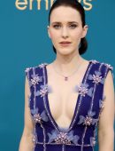 Rachel Brosnahan with Husband Jason Ralph at 74th Annual Primetime Emmy Awards in Los Angeles