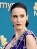 Rachel Brosnahan with Husband Jason Ralph at 74th Annual Primetime Emmy Awards in Los Angeles