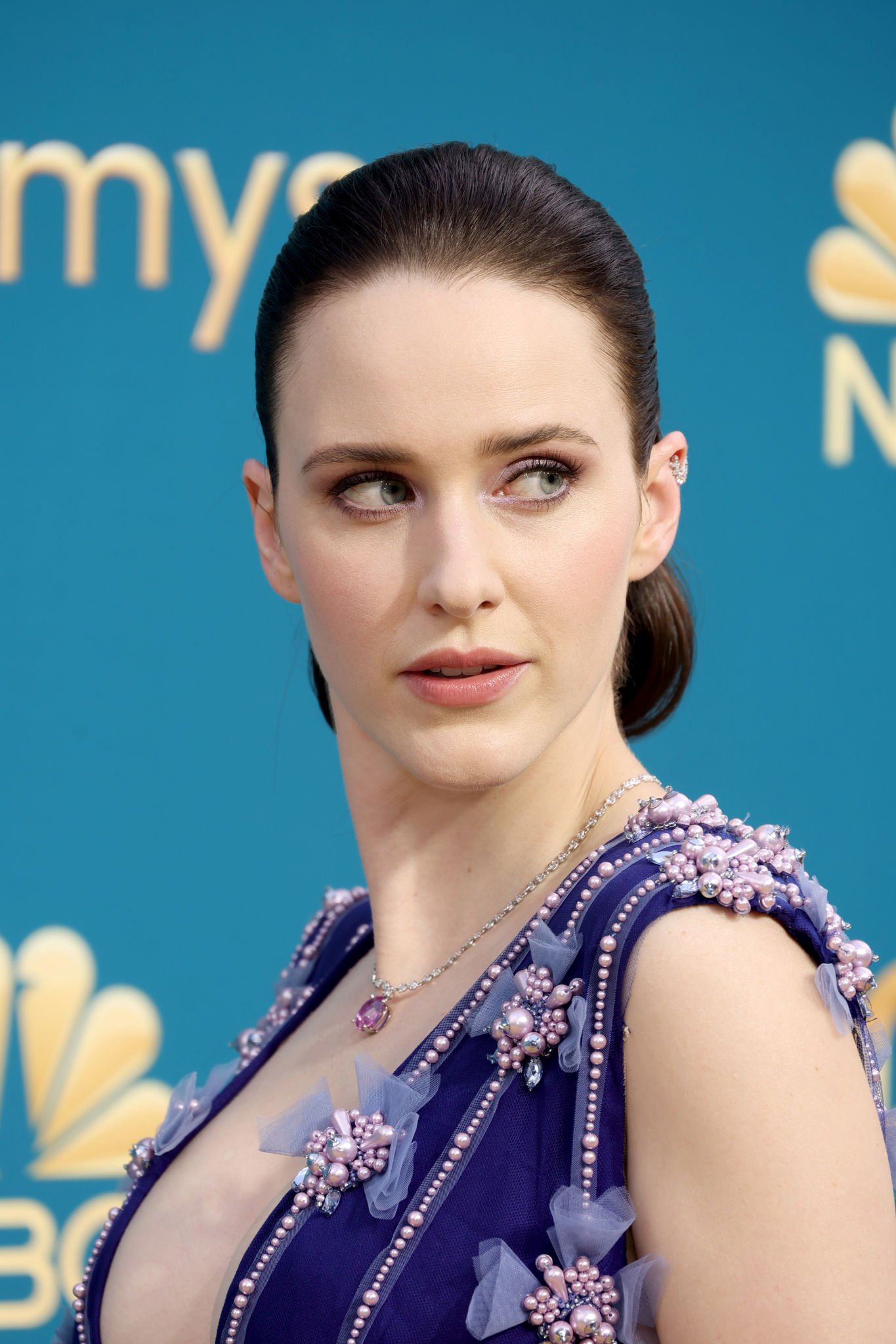 Rachel Brosnahan with Husband Jason Ralph at 74th Annual Primetime Emmy Awards in Los Angeles