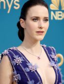 Rachel Brosnahan with Husband Jason Ralph at 74th Annual Primetime Emmy Awards in Los Angeles