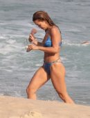 Rita Ora Booty in Bikini at a Beach in Rio de Janeiro