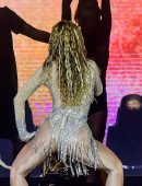 Rita Ora Leggy and Booty while Performing Live in Rio de Janeiro