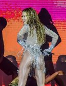 Rita Ora Leggy and Booty while Performing Live in Rio de Janeiro