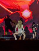 Rita Ora Leggy and Booty while Performing Live in Rio de Janeiro