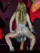 Rita Ora Leggy and Booty while Performing Live in Rio de Janeiro