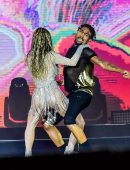 Rita Ora Leggy and Booty while Performing Live in Rio de Janeiro