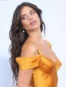 Sara Sampaio at Alberta Ferretti Fashion Show at MFW in Milan