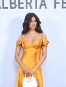 Sara Sampaio at Alberta Ferretti Fashion Show at MFW in Milan