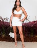 Tate McRae Leggy at The Revolve Party in New York