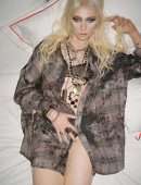 Taylor Momsen Cleavage in R13 X Taylor Momsen Lingerie Campaign