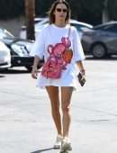 Alessandra Ambrosio Out and About in Brentwood