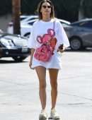 Alessandra Ambrosio Out and About in Brentwood