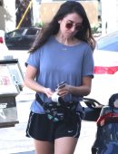 Alison Brie Getting Gas in Los Feliz, California