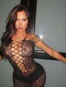 Anastasia Karanikolaou in See-Through Lingerie Photoshoot