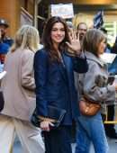 Anne Hathaway Out and About in New York