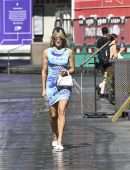 Ashley Roberts Out and About in London