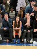 Bella Hadid Upskirt at Madison Square Garden in New York
