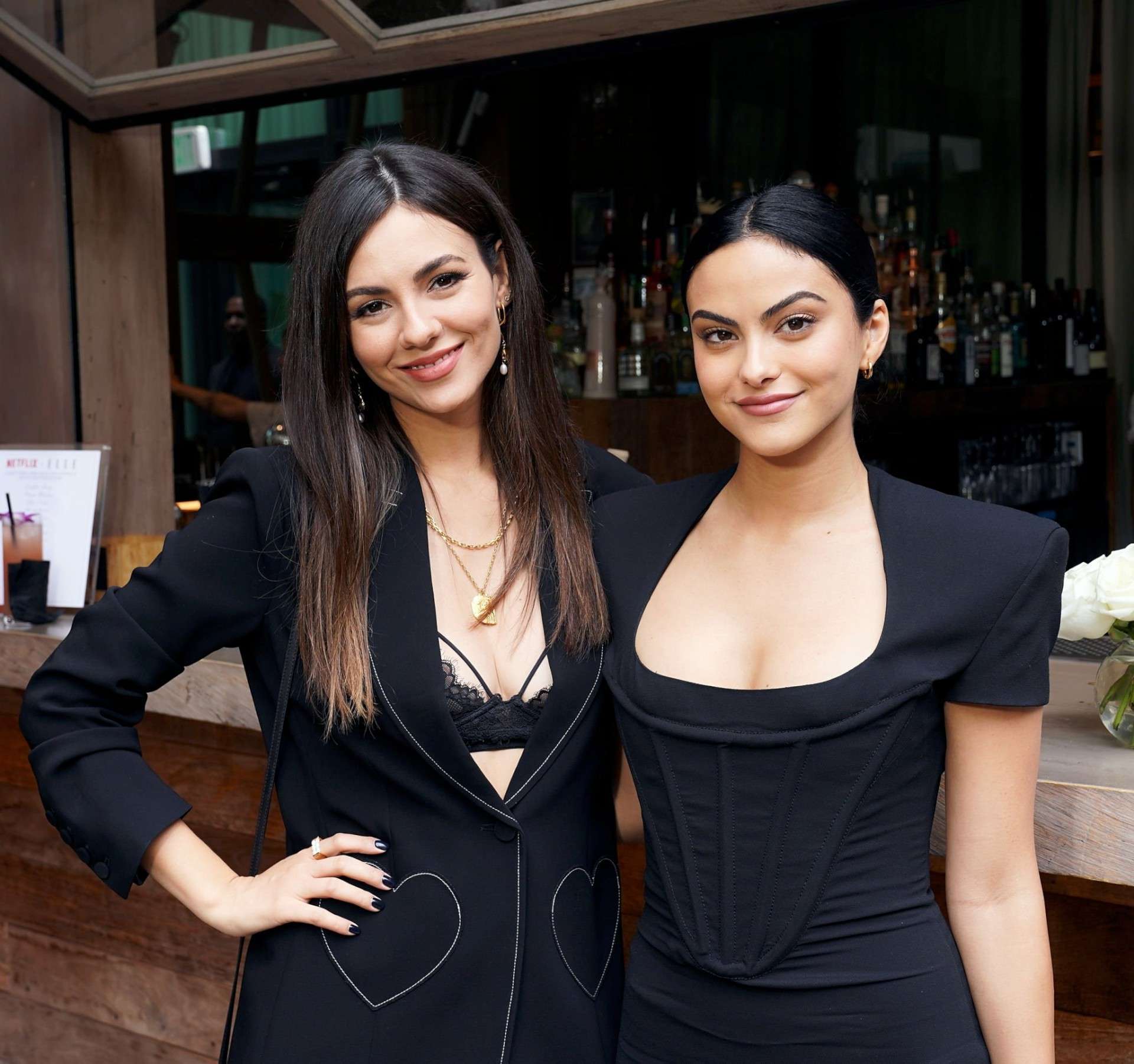 Camila Mendes and Victoria Justice at Latinas In Hollywood Event in Los Angeles