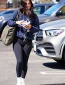 Charli D’Amelio in Leggings at the DWTS Studios in Los Angeles