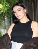 Charli XCX in See-Through Top at H&M Studio A/W22 Dinner in New York