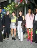 Charli XCX in See-Through Top at H&M Studio A/W22 Dinner in New York