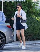 Charlize Theron at San Vicente Bungalows in West Hollywood