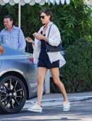 Charlize Theron at San Vicente Bungalows in West Hollywood