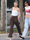 Charlotte McKinney Out Shopping on Melrose Place in Los Angeles