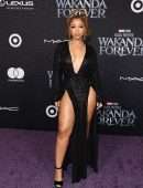 Chloe Bailey and Halle Bailey at “Black Panther: Wakanda Forever” Premiere in Los Angeles