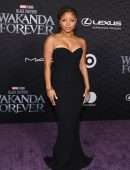 Chloe Bailey and Halle Bailey at “Black Panther: Wakanda Forever” Premiere in Los Angeles