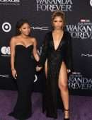 Chloe Bailey and Halle Bailey at “Black Panther: Wakanda Forever” Premiere in Los Angeles