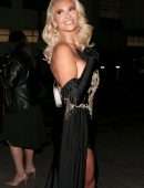 Christine McGuinness Leaving National TV Awards Afterparty in London