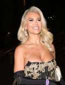Christine McGuinness Leaving National TV Awards Afterparty in London