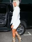 Ciara Leggy, Out for Dinner at Kaspia in Los Angeles