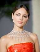Eiza Gonzalez in Red Dress at 2nd Annual Academy Museum Gala in Los Angeles