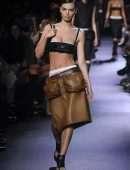 Emily Ratajkowski Runway during Miu Miu Womenswear SS-23 Show at Paris Fashion Week